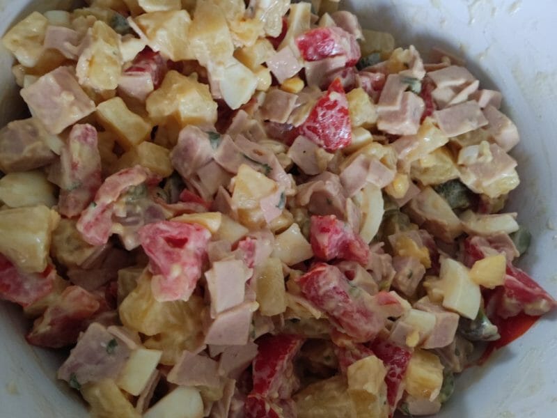 Cliquez pour zoomer ! Salade piémontaise Thermomix par Manou34