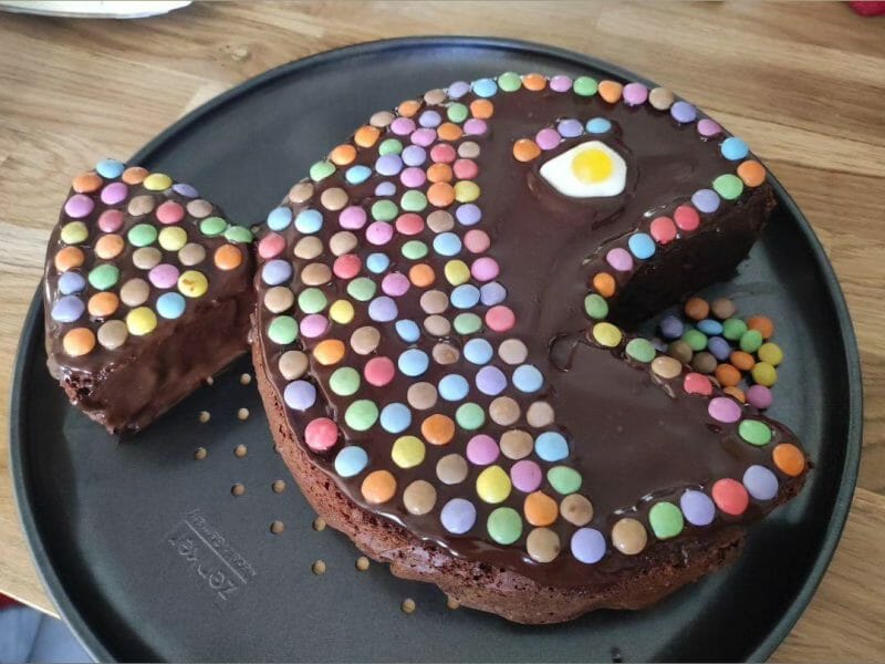 Cliquez pour zoomer ! Gâteau au chocolat des écoliers Thermomix par Manou34