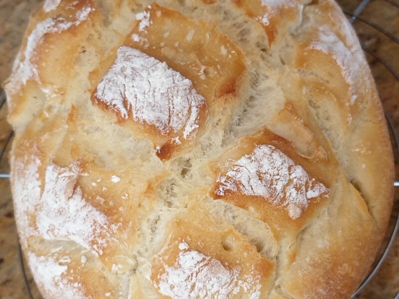 Cliquez pour zoomer ! Pain Cocotte Thermomix par Nadine13