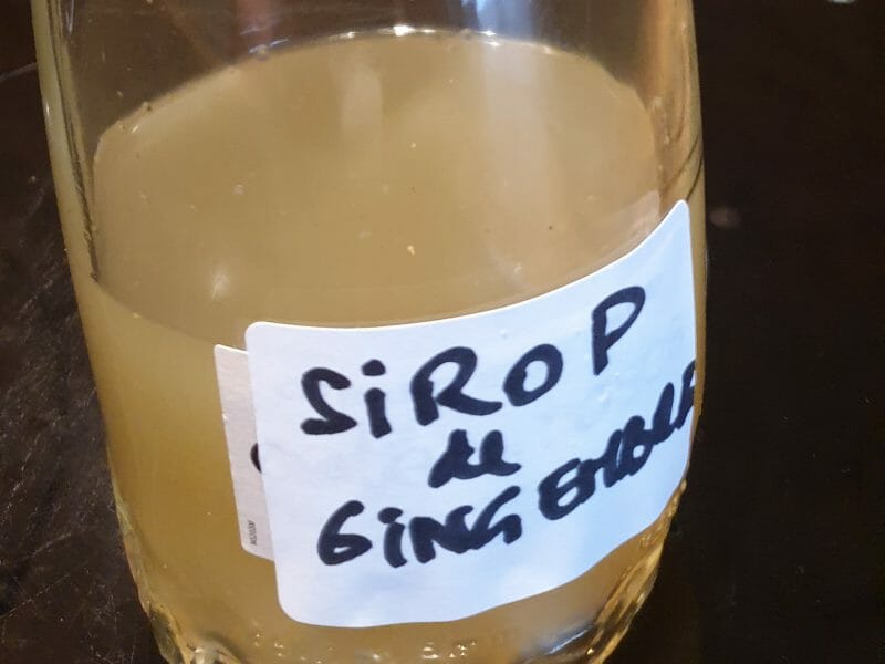 Cliquez pour zoomer ! Sirop de gingembre Thermomix par Nadine13