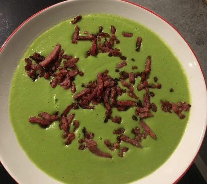 Cliquez pour zoomer ! Velouté de petits pois Thermomix par Johanna2301