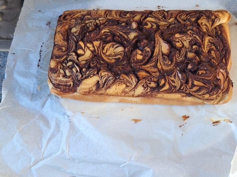 Cliquez pour zoomer ! Gâteau brioché façon cinnamon rolls Thermomix par alexorane