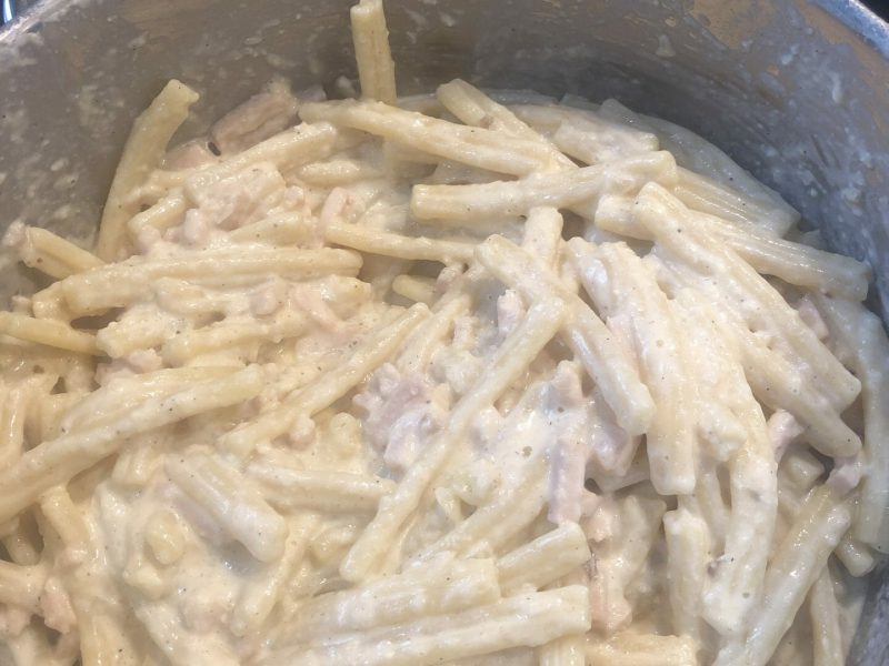 Cliquez pour zoomer ! Pâtes carbonara Thermomix par No.L Mfi