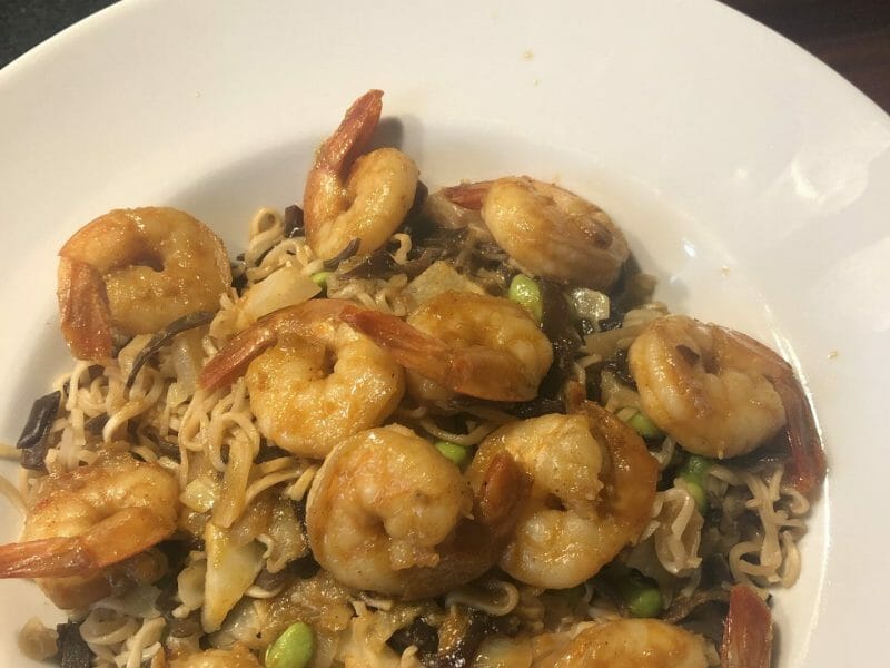Cliquez pour zoomer ! Bo Bun de crevettes marinées Thermomix par No.L Mfi