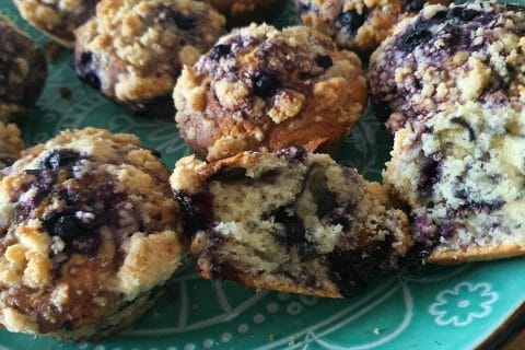 Cliquez pour zoomer ! Muffins aux myrtilles Thermomix par chloe_326