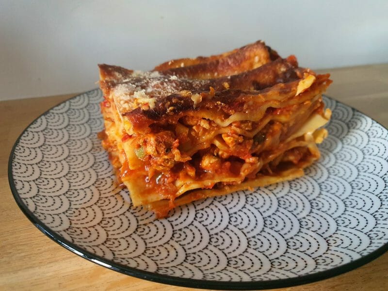 Cliquez pour zoomer ! Lasagnes au poulet et poivrons Thermomix par chloe_326