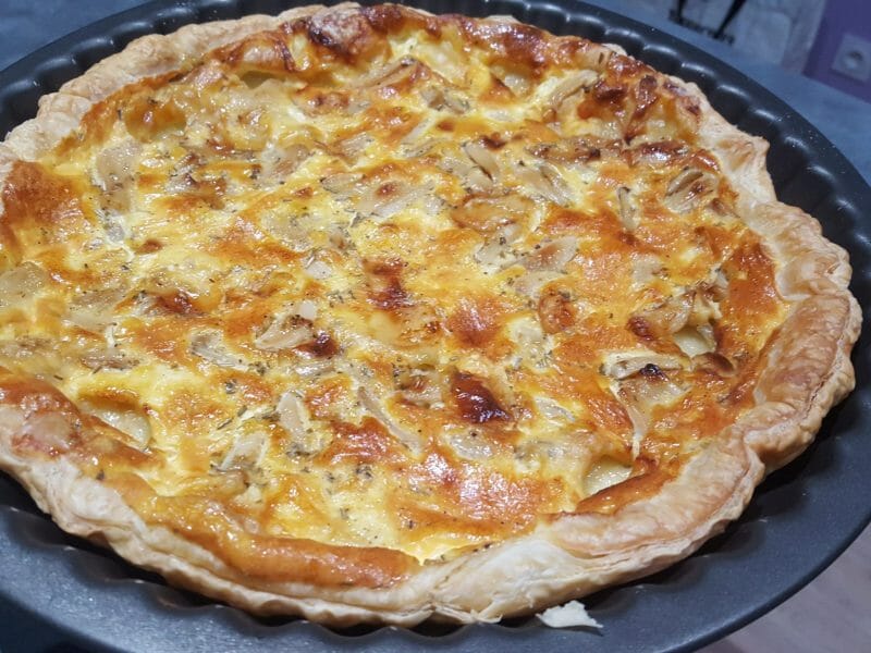 Cliquez pour zoomer ! Tarte à l’ail Thermomix par manoushkaa