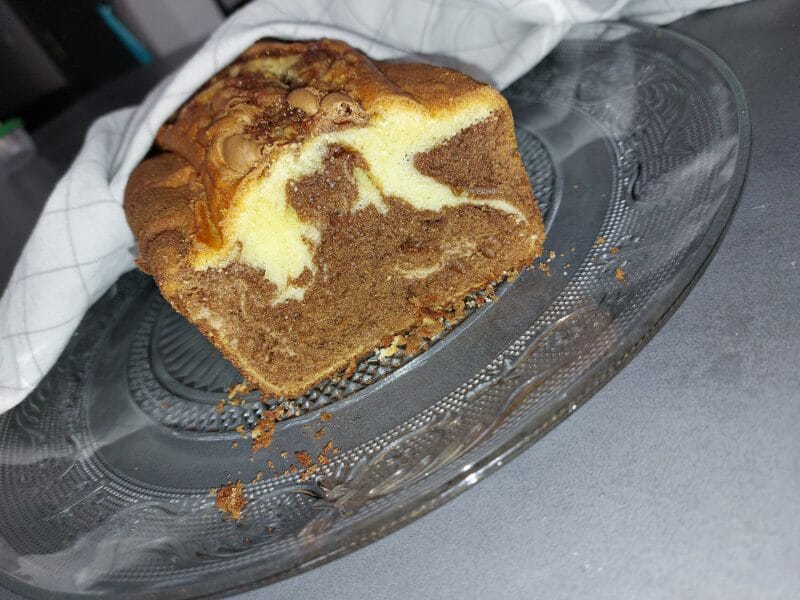 Cliquez pour zoomer ! Marbré au chocolat Thermomix par stephanie2504