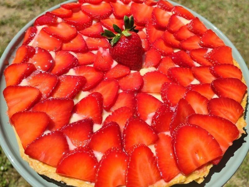 Cliquez pour zoomer ! Tarte aux fraises Thermomix par melissa_260