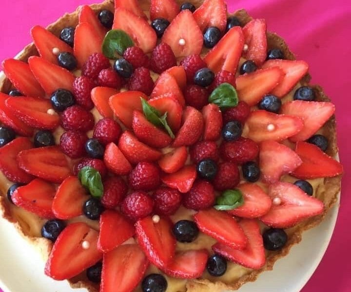 Cliquez pour zoomer ! Tarte aux fraises Thermomix par missgaco