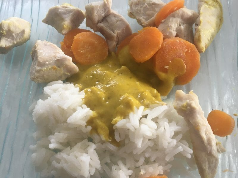 Cliquez pour zoomer ! Poulet coco aux 3 épices Thermomix par missgaco
