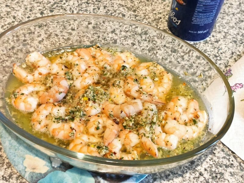Cliquez pour zoomer ! Crevettes à l’ail Thermomix par adeline_288