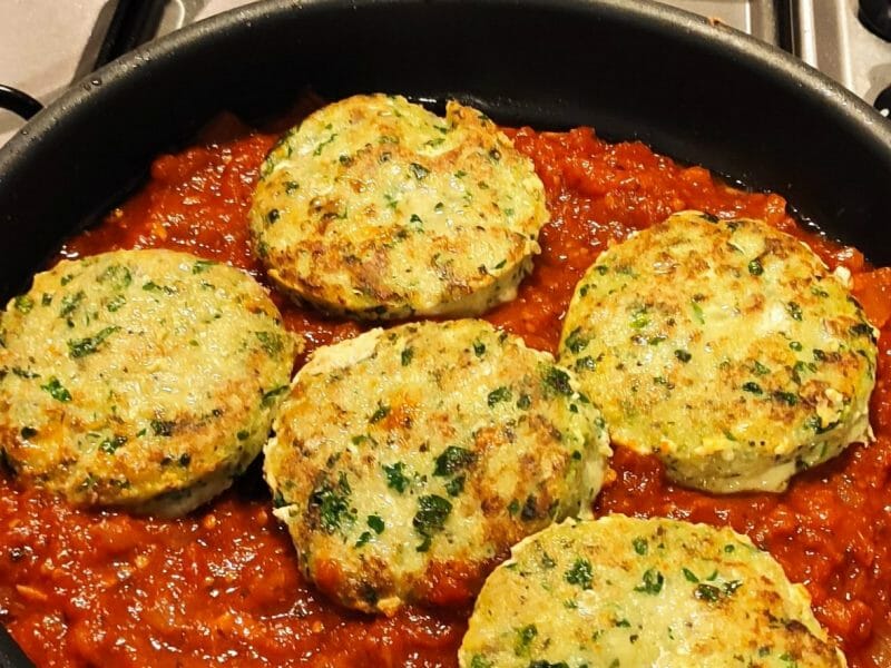 Cliquez pour zoomer ! Croquettes de cabillaud à la sauce tomate Thermomix par adeline_288