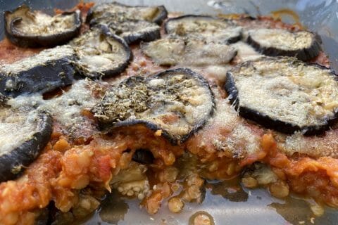 Cliquez pour zoomer ! Moussaka de lentilles corail Thermomix par Ansooo