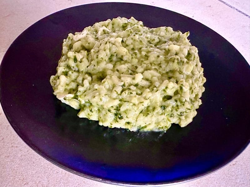 Cliquez pour zoomer ! Risotto chèvre épinards Thermomix par Ansooo