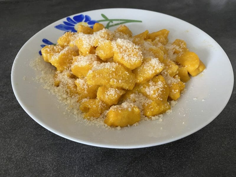 Cliquez pour zoomer ! Gnocchis de potiron Thermomix par Ansooo