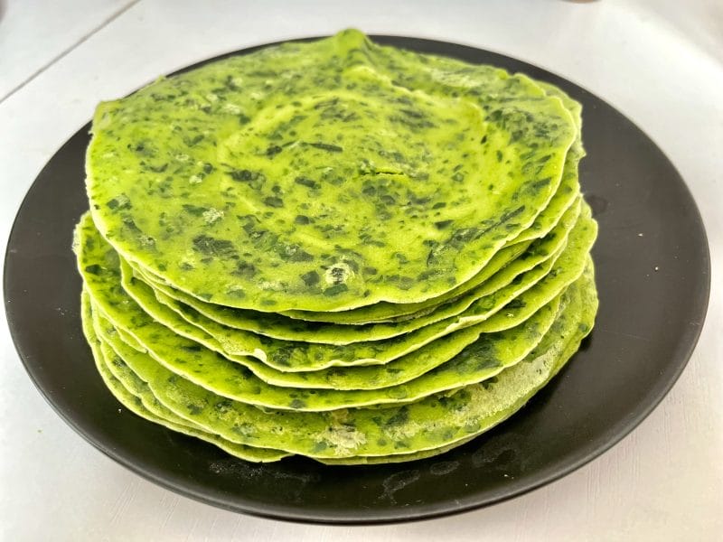 Cliquez pour zoomer ! Crêpes aux épinards Thermomix par Ansooo