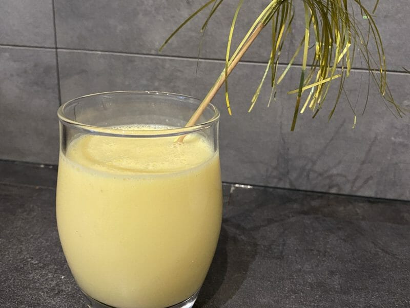 Cliquez pour zoomer ! Milkshake orange banane Thermomix par Ansooo