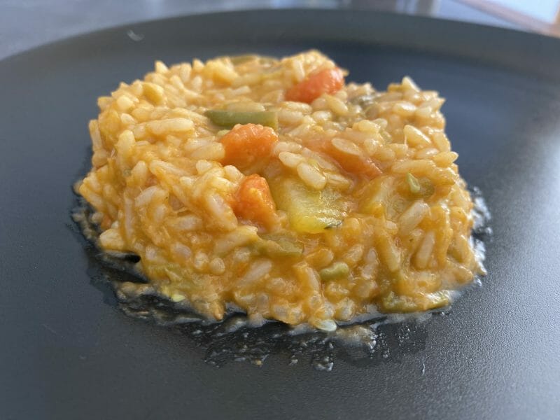 Cliquez pour zoomer ! Riz safrané aux petits légumes Thermomix par Ansooo