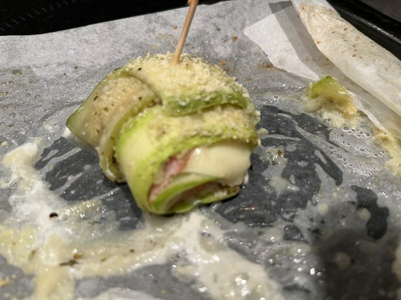 Cliquez pour zoomer ! Roulés de courgettes au jambon Thermomix par Ansooo
