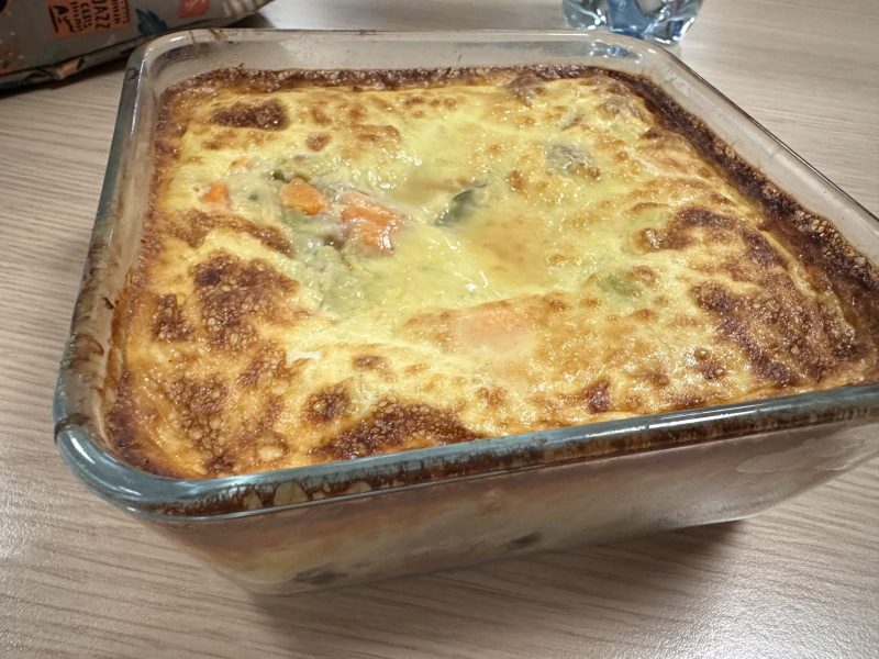 Cliquez pour zoomer ! Flan roquefort et poireaux Thermomix par Ansooo