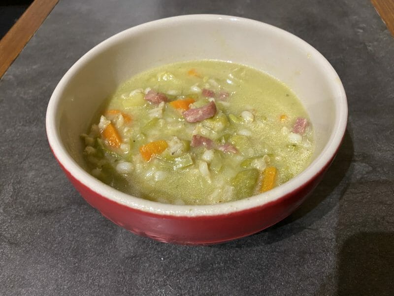 Cliquez pour zoomer ! Soupe à l’orge Thermomix par Ansooo