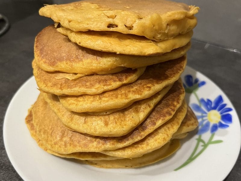 Cliquez pour zoomer ! Pancakes à la patate douce Thermomix par Ansooo