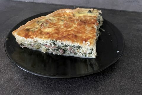 Cliquez pour zoomer ! Quiche au vert de blettes Thermomix par Ansooo