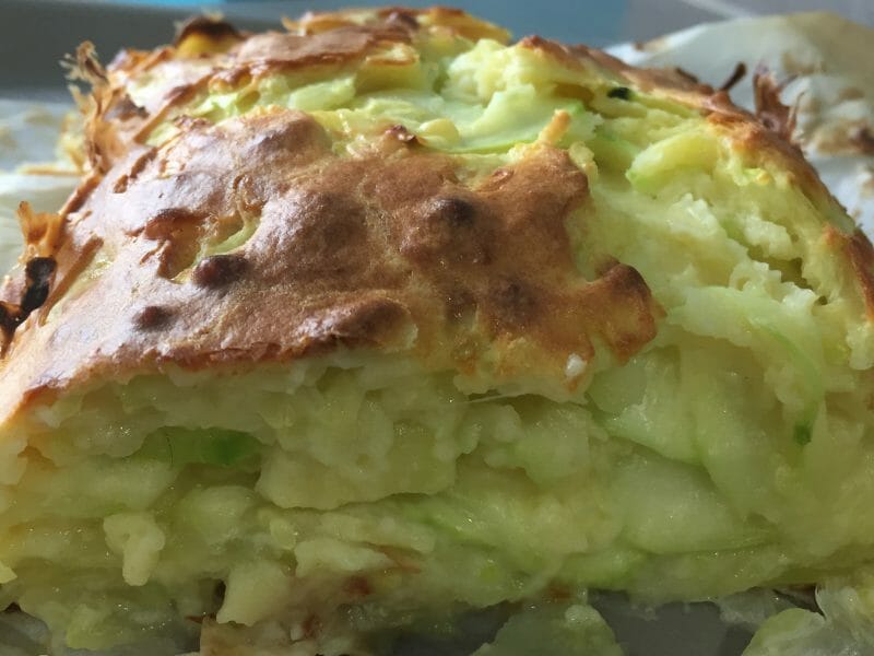 Gateau Invisible Aux Courgettes Au Thermomix Cookomix