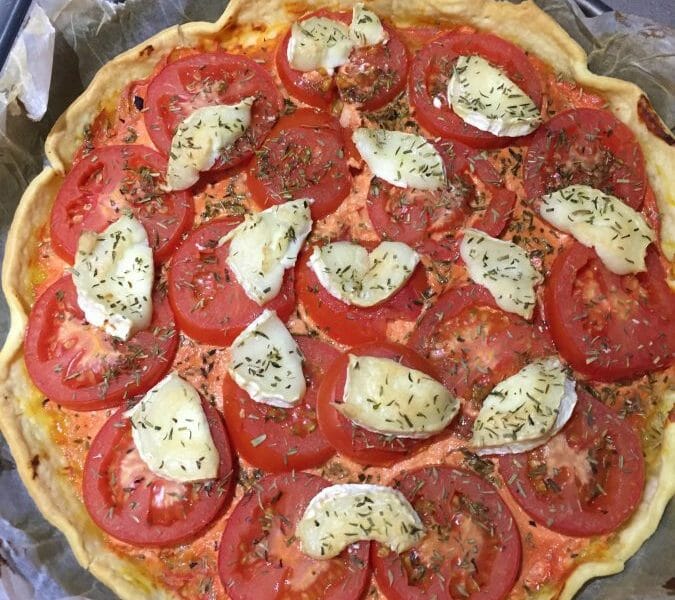 Cliquez pour zoomer ! Tarte à la tomate Thermomix par Ansooo
