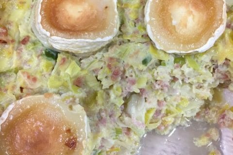 Cliquez pour zoomer ! Clafoutis de poireaux et lardons Thermomix par Ansooo