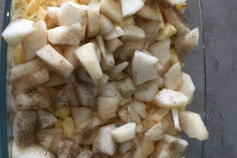 Cliquez pour zoomer ! Crumble pommes, poires et spéculoos Thermomix par Ansooo