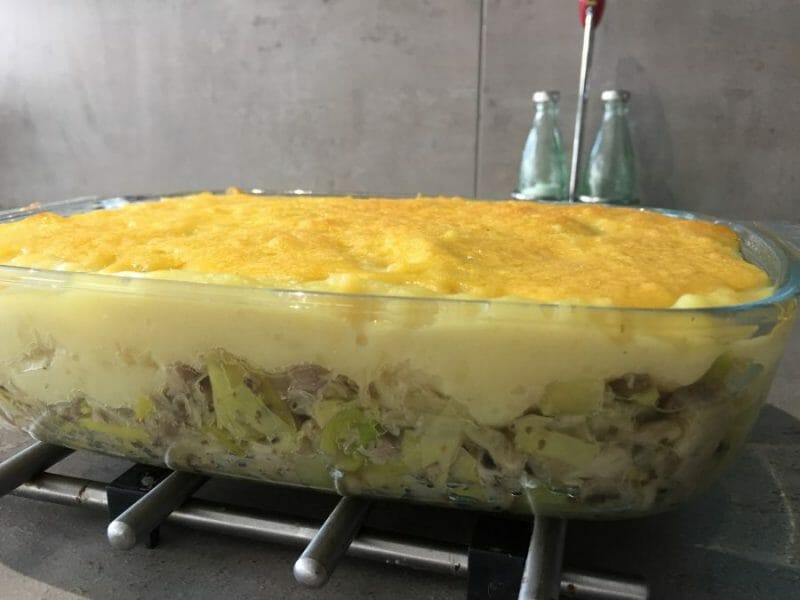 Cliquez pour zoomer ! Parmentier de poireaux Thermomix par Ansooo