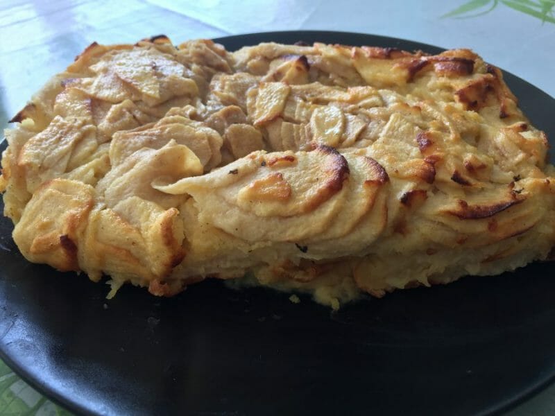 Invisible aux pommes au Thermomix