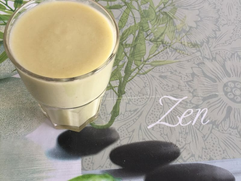 Cliquez pour zoomer ! Soupe froide courgette et concombre Thermomix par Ansooo