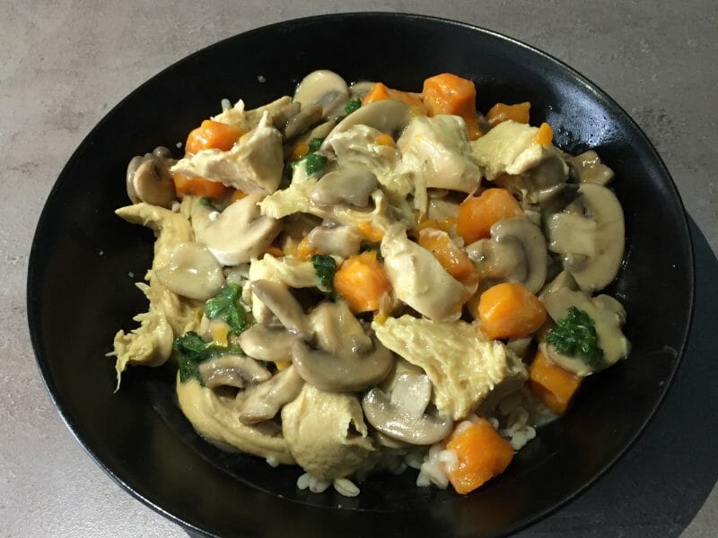 Cliquez pour zoomer ! Blanquette de poulet Thermomix par Ansooo