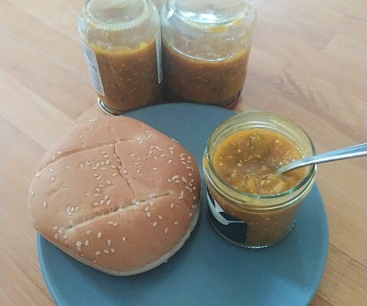 Cliquez pour zoomer ! Relish aux concombres Thermomix par elokia