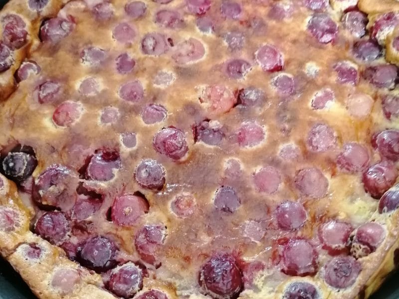 Cliquez pour zoomer ! Clafoutis aux cerises Thermomix par isabelle28-44