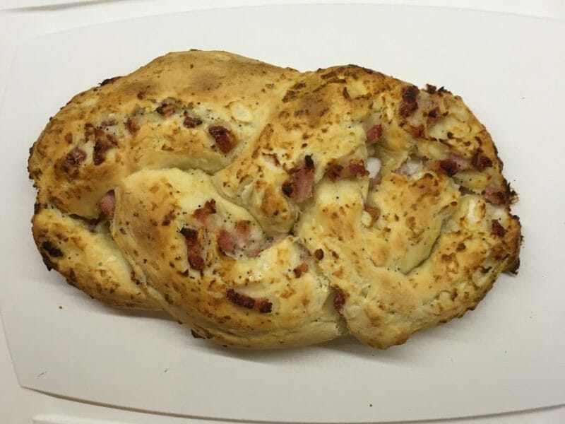 Cliquez pour zoomer ! Fougasse chèvre et lardons Thermomix par Laliemomo