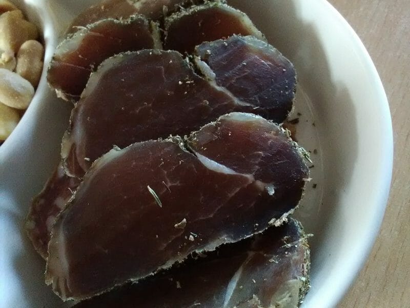 Cliquez pour zoomer ! Filet mignon séché aux herbes Thermomix par aurore0901