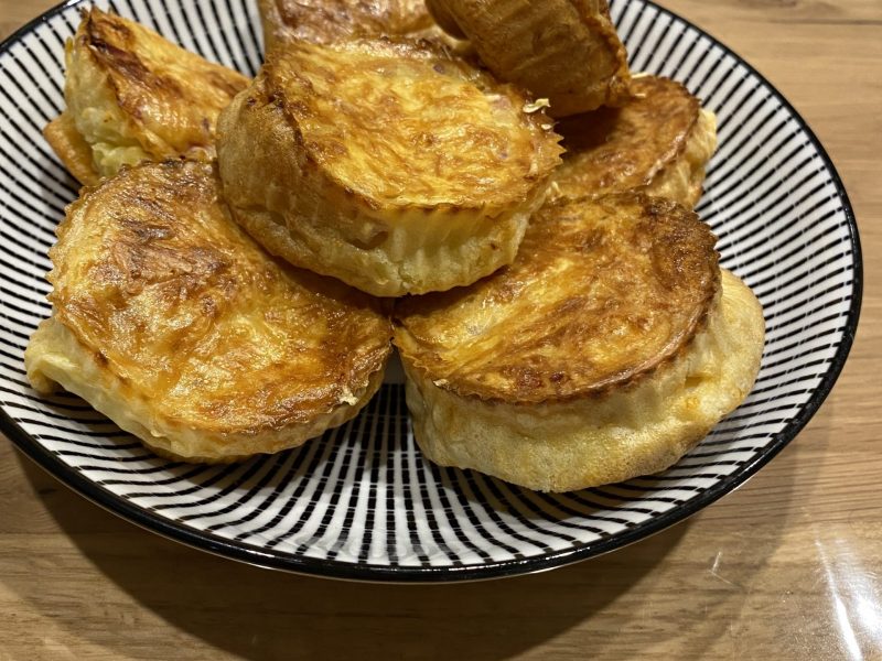Cliquez pour zoomer ! Crêpes soufflées aux lardons Thermomix par jessica1288