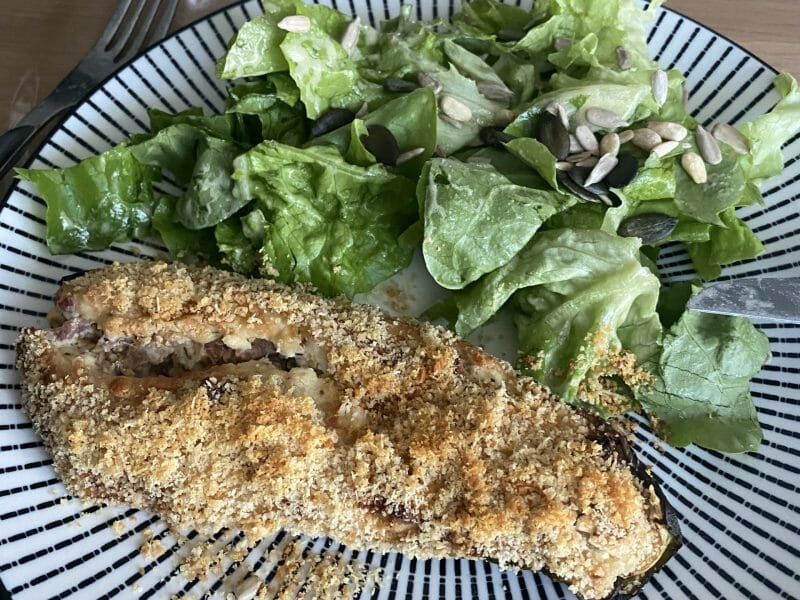 Cliquez pour zoomer ! Courgettes rondes farcies à la ricotta Thermomix par jessica1288