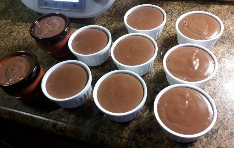 Cliquez pour zoomer ! Danette au chocolat Thermomix par Jluc