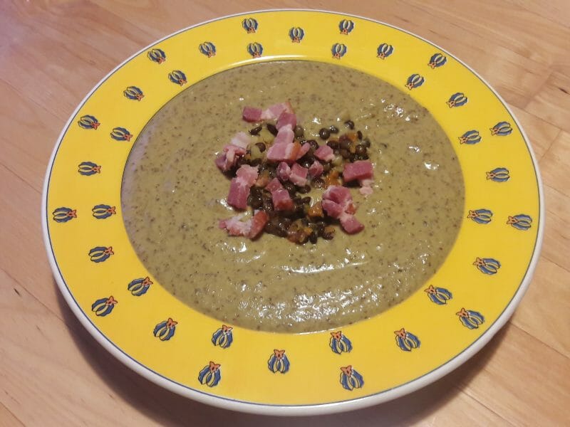 Cliquez pour zoomer ! Velouté de lentilles vertes Thermomix par Jluc