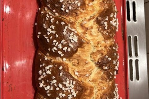 Cliquez pour zoomer ! Brioche tressée à la mie filante Thermomix par keylia