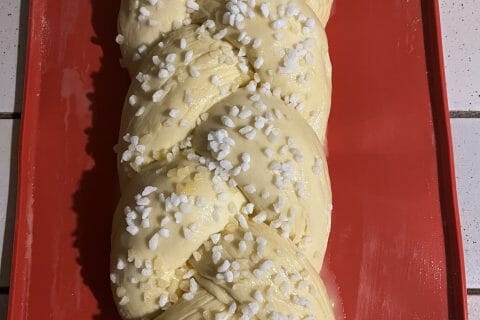 Cliquez pour zoomer ! Brioche tressée à la mie filante Thermomix par keylia