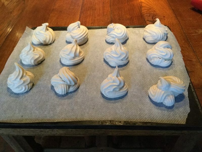 Meringues au Thermomix Cookomix