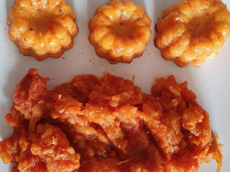 Cliquez pour zoomer ! Fondue de fenouil au chorizo Thermomix par onecricri