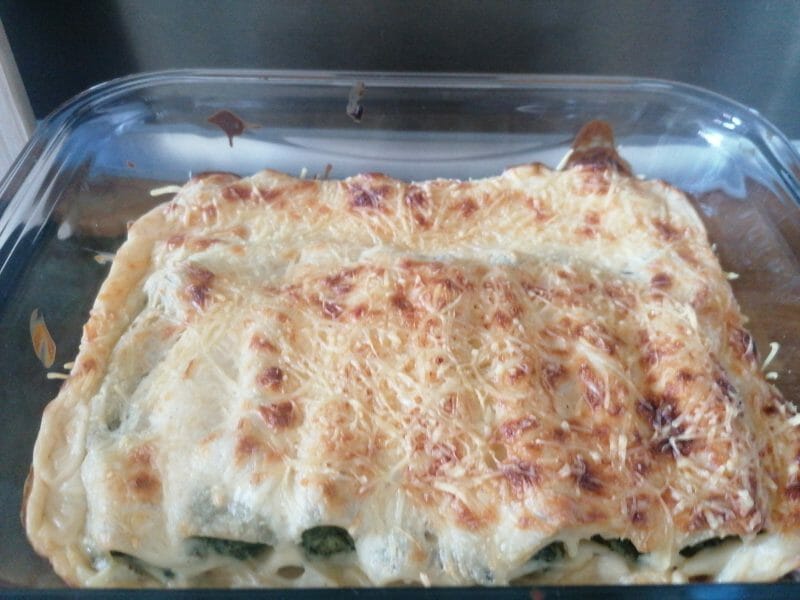 Cliquez pour zoomer ! Cannelloni ricotta et épinards Thermomix par solojuje
