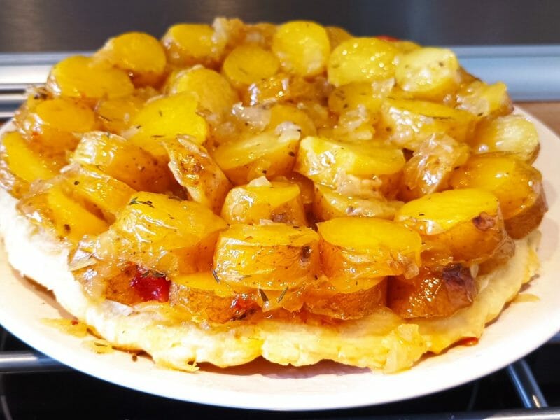 Cliquez pour zoomer ! Tatin surprise de pommes de terre Thermomix par solojuje